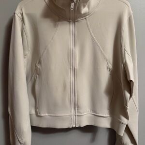 lululemon Cream Bomber Jacket